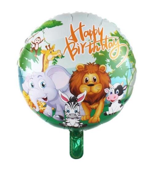 Toptan 18 inç Safari Baskılı Folyo Balon