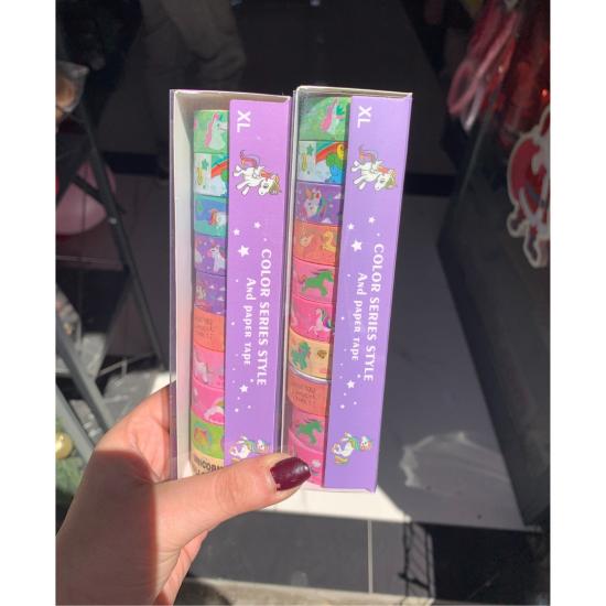 Toptan Unicorn Desenli Bant 10 adet