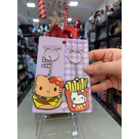Toptan Kawaii Kitty Anahtarlık 2li