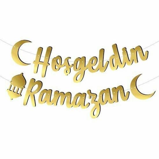 Toptan Hoşgeldin Ramazan Kaligrafi Banner