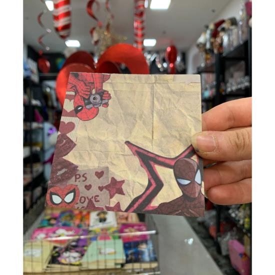 Toptan Kawaii Tasarımlı Memopad Kare Not Defteri