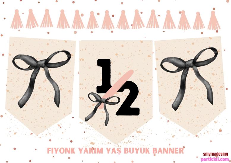 Toptan Siyah Fiyonk 1 /2 Yaş Banner 