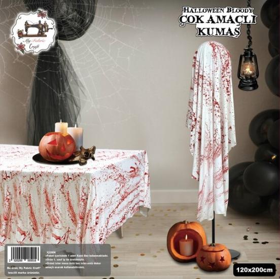 Toptan Halloween Çok Amaçlı Kumaş 