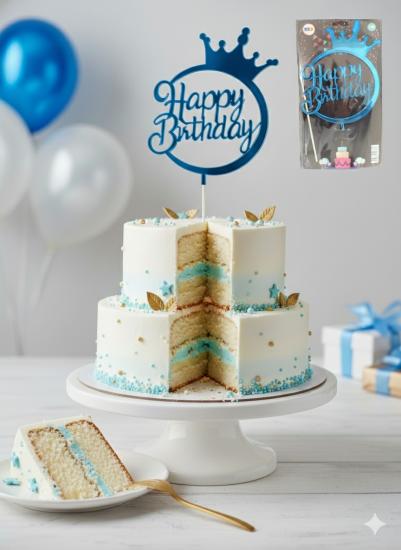 Toptan Pasta Üstü Happy Birthday