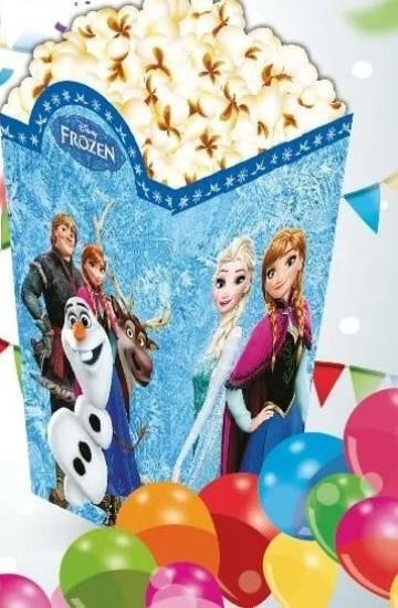 Toptan Mısır Kutusu 8li Baskılı Elsa