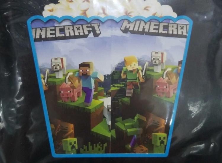 Toptan Mısır Kutusu 8li Baskılı Minecraft