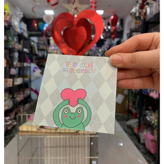 Toptan Kawaii Tasarımlı Memopad Kare Not Defteri