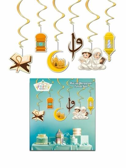 Toptan Ramazan Bayramı Tavan Süs 6lı