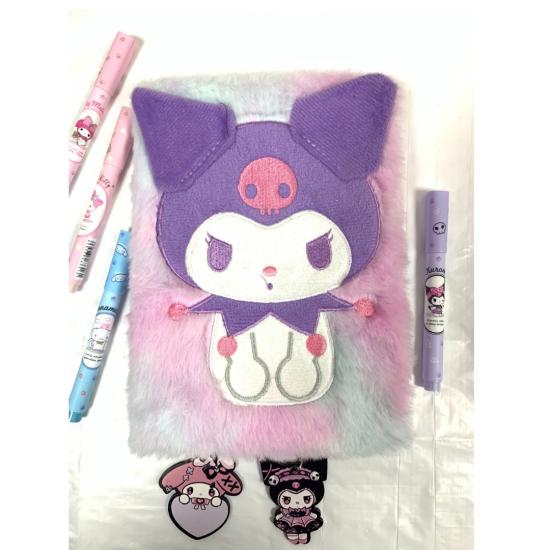 Toptan Kuromi Peluş Defter