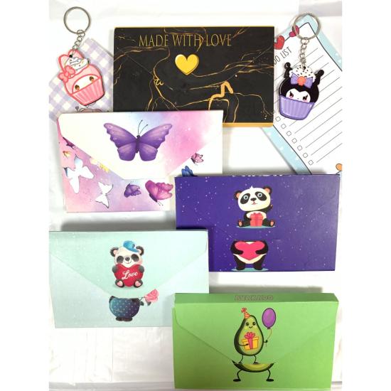 Toptan Panda 2 Büyük Boy Zarf Defter Bloknot