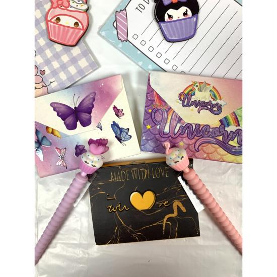 Toptan Love Küçük Boy Zarf Defter Bloknot