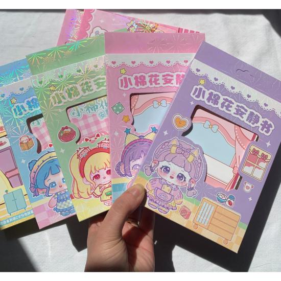 Toptan Purple Prenses World Kendin Yap 3D Maket Notebook DIY