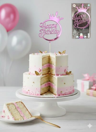Toptan Pasta Üstü Happy Birthday