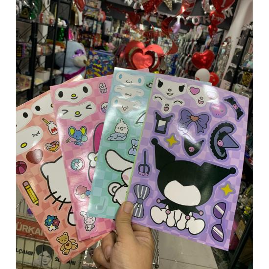 Toptan Kendin Yap Sticker Sanrio Karakterleri
