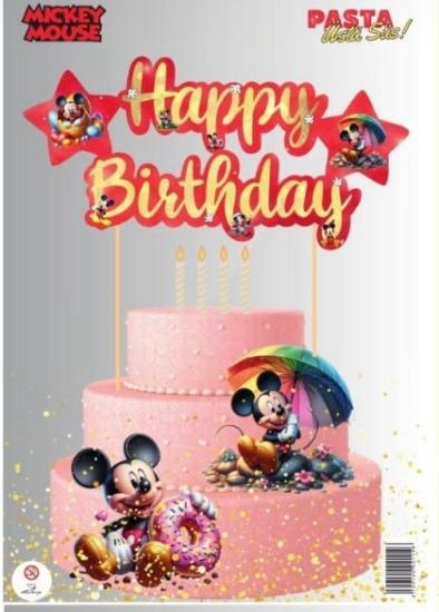 Toptan Pasta Bayrağı Mickey Mouse