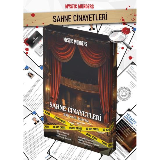 Toptan Dedektif Cinayet Çözme Oyunu-Sahne Cinayeti