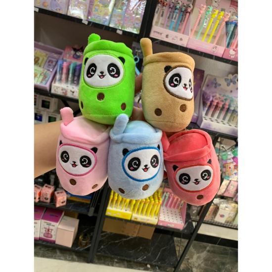 Toptan Bubble Tea Peluş Anahtarlık