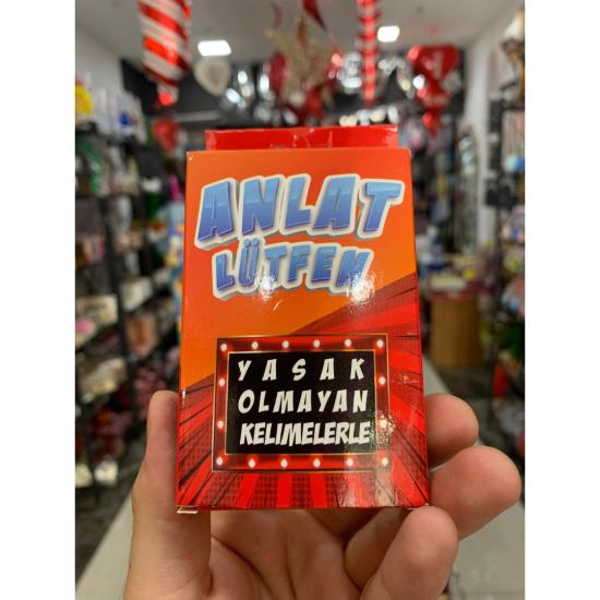 Toptan Anlat Lütfen Kart Oyunu