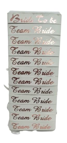 Toptan Bride Bileklik Rosegold 12 adet