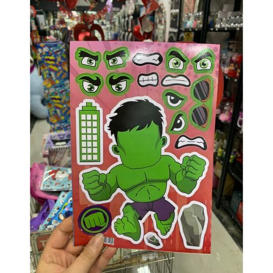Toptan Kendin Yap Sticker Çizgi Film Karakterli