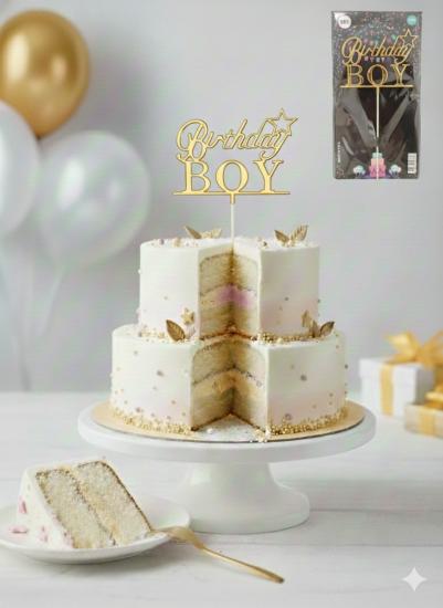 Toptan Pasta Üstü Birthday Boy