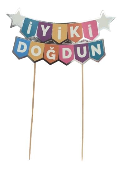 Toptan Pasta Üstü Banner İyiki Doğdun