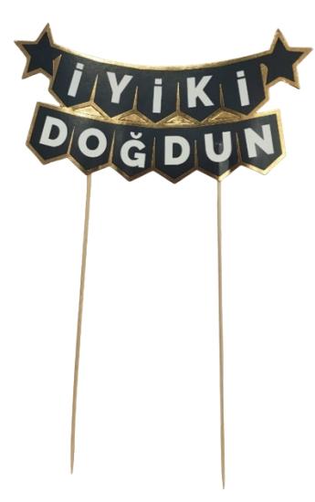 Toptan Pasta Üstü Banner İyiki Doğdun
