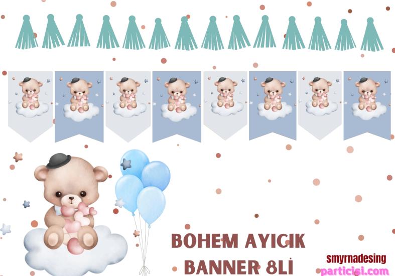 Toptan Bohem Dekor Banner 