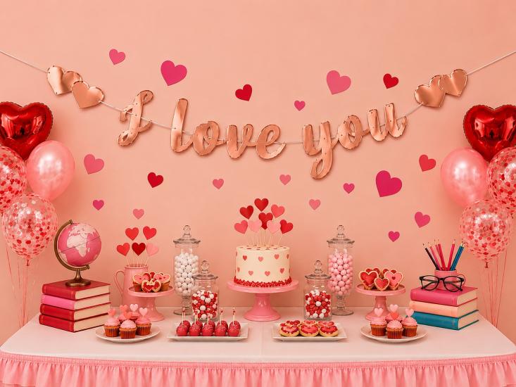 Toptan Kaligrafi I Love You Rosegold
