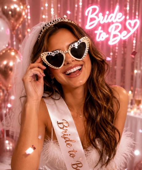 Toptan Bride to be Parti Gözlüğü
