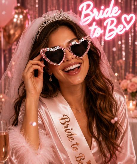 Toptan Bride to be Parti Gözlüğü