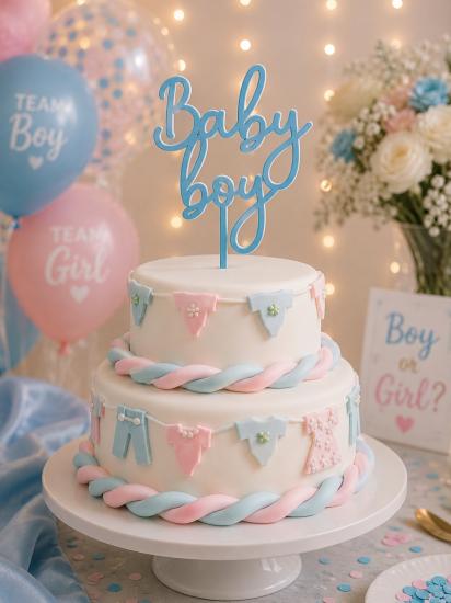 Toptan Pasta Üstü Süs Baby Boy