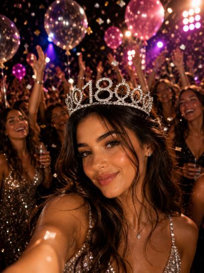Toptan Taşlı Taç 18 Yaş Gümüş
