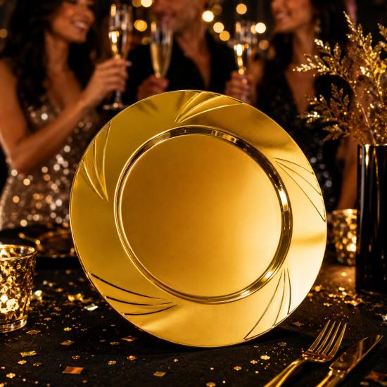Toptan 9 inç Kristal Tabak 6lı