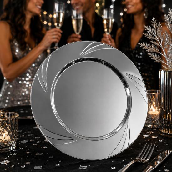 Toptan 9 inç Kristal Tabak 6lı