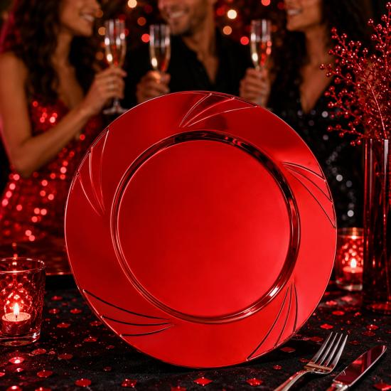 Toptan 9 inç Kristal Tabak 6lı