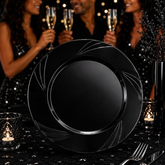 Toptan 9 inç Kristal Tabak 6lı