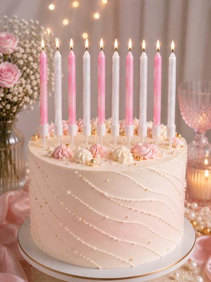 Toptan Simli Mum 12li