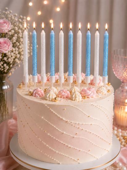 Toptan Simli Mum 12li