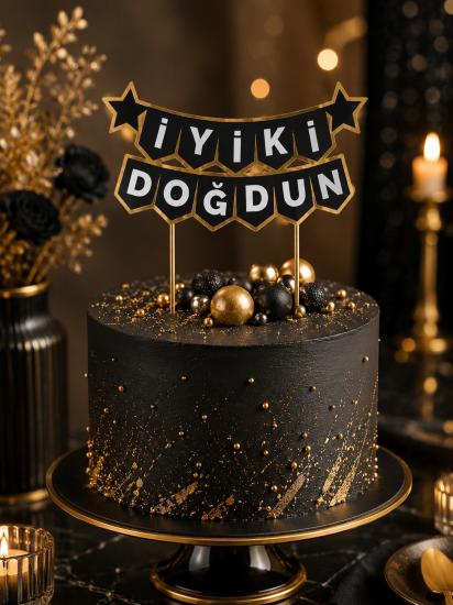 Toptan Pasta Üstü Banner İyiki Doğdun