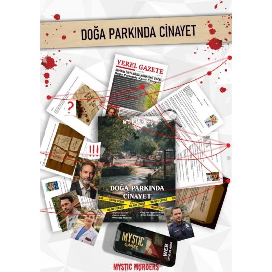 Toptan Dedektif Cinayet Çözme Oyunu-Doğa Kampında Cinayet