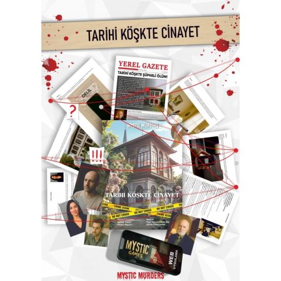 Toptan Dedektif Cinayet Çözme Oyunu-Tarihi Köşkte Cinayet