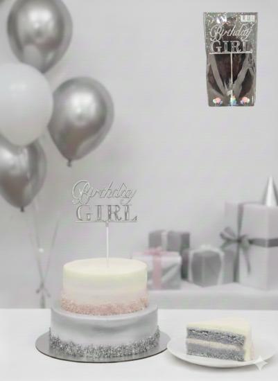 Toptan Pasta Üstü Birthday Girl