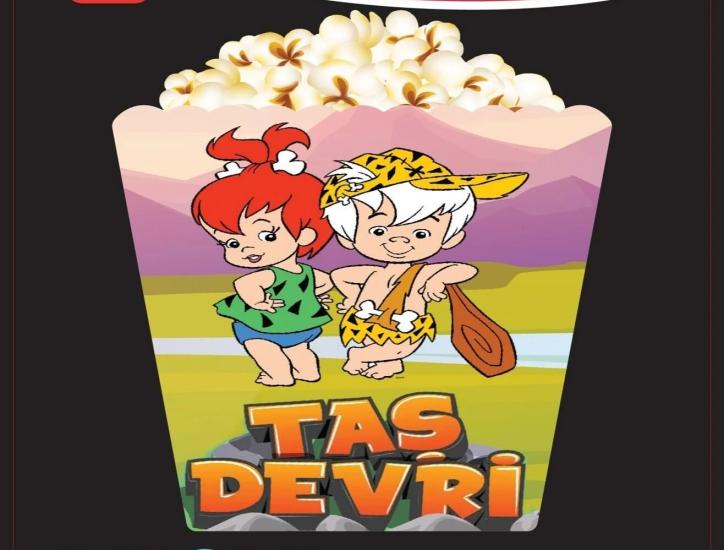 Toptan Mısır Kutusu 8li Baskılı Taş Devri