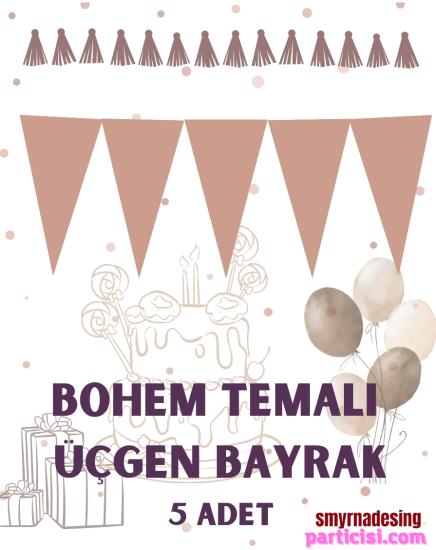 Bohem Retro Renklerde Flama