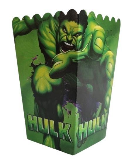 Toptan Mısır Kutusu 8li Baskılı Hulk