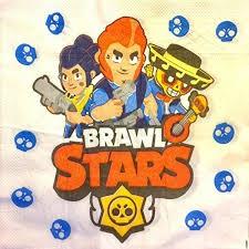 Toptan Brawl Stars Temalı Peçete 16lı