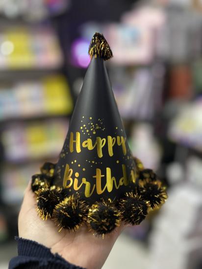 Toptan Happy Birthday Şapka 17 cm