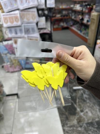 Toptan Düz Eva Pasta Kürdanı 