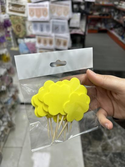 Toptan Düz Eva Pasta Kürdanı 